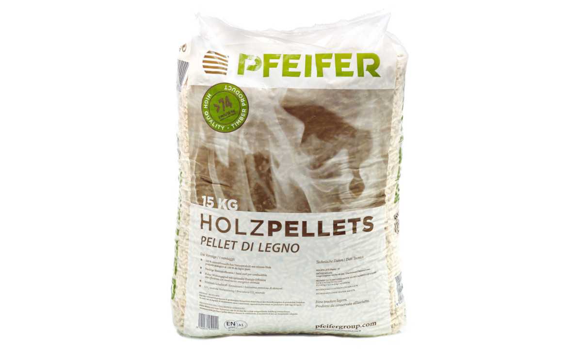 PELLET PFEIFER 100% ABETE - QUALITA' EN PLUS A1 BANCALE DA 70 SACCHI DA 15  KG